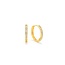 Lover’s Tempo Desi 20mm Cubic Zirconia Hoop Earring - Gold