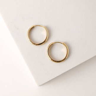 Lover’s Tempo Bea Hoop Earring - Gold