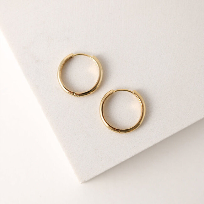 Lover’s Tempo Bea Hoop Earring - Gold