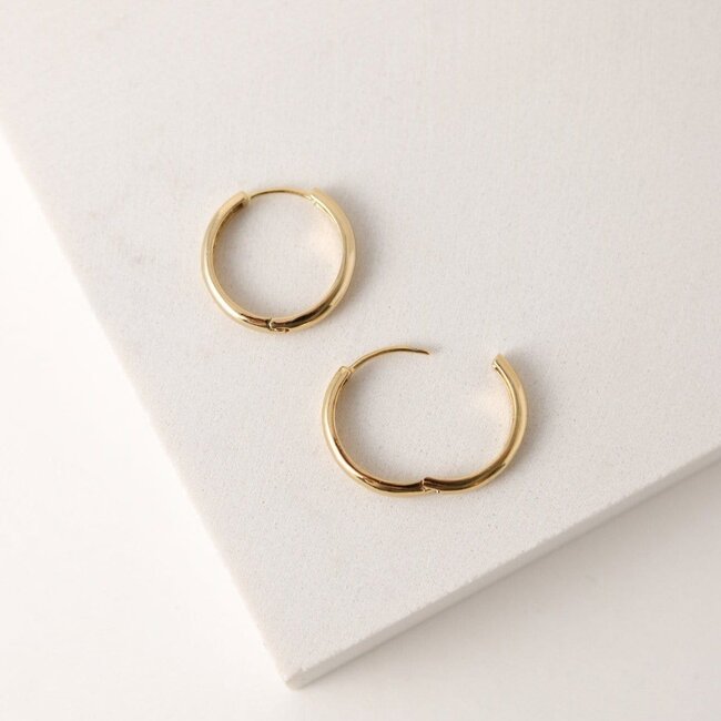 Lover’s Tempo Bea Hoop Earring - Gold