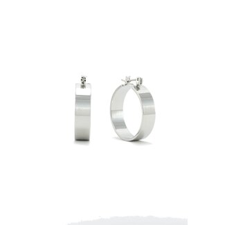 Lover’s Tempo Chloe Hoop Earrings - Silver