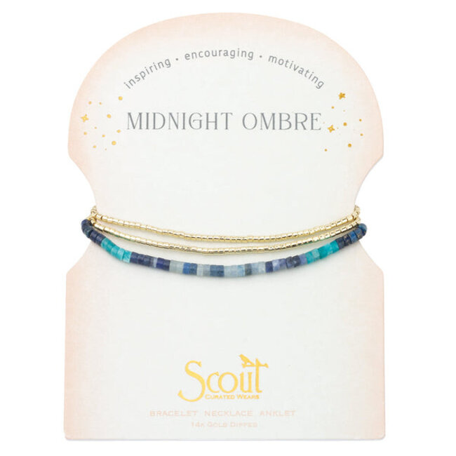 Scout Ombre Stone Wrap - Midnight/Gold