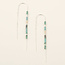Scout Chromacolor Miyuki Thread Earring - Turquoise Multi/Silver