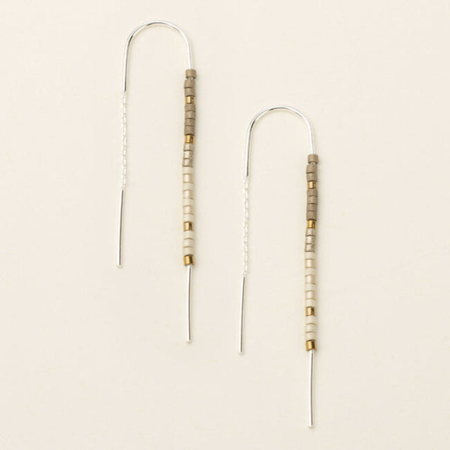 Pewter Thread Earring Pewter Thread Earring