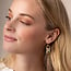 Scout Good Karma Miyuki Frame Earring - Mint/Peach/Gold