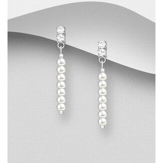 Sterling Sterling Beaded Earrings