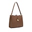 Pixie Mood Lock Shoulder Bag Espresso