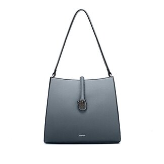 Pixie Mood Lock Shoulder Bag Ombre Grey