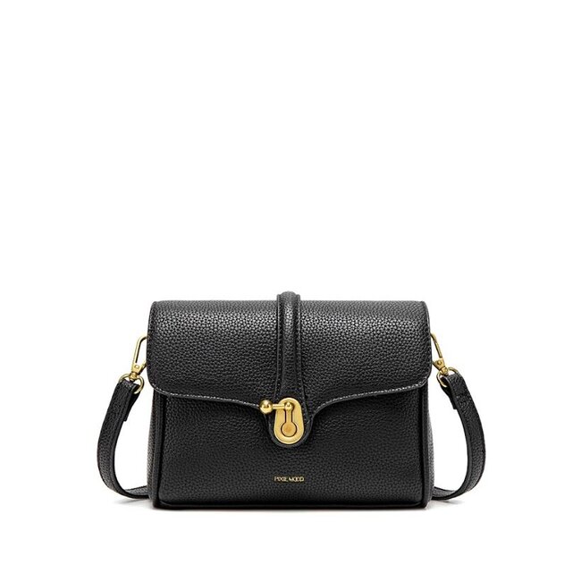 Pixie Mood Lock Crossbody in Black