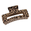 E&S Accessories Patterned Rectangular Hair Claw