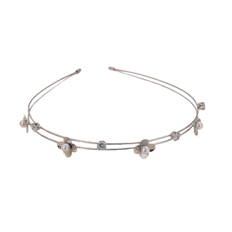 E&S Accessories Pearl Flower Headband (more colours)