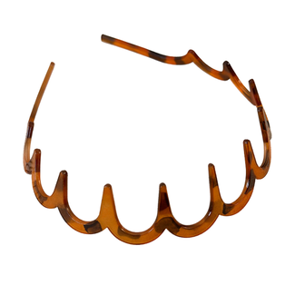 E&S Accessories Resin Wavy Headband (more colours)