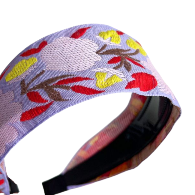 E&S Accessories Floral Wide Headband (more colours)