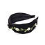 E&S Accessories Knotted Headband With Felted Flowers
