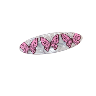 E&S Accessories Butterfly Mother of Pearl Barrette (more colours)