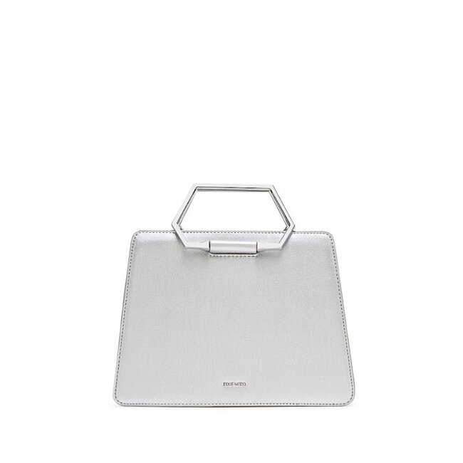 Pixie Mood Geo Mini Tote Silver
