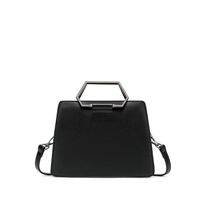 Pixie Mood Geo Mini Tote Black