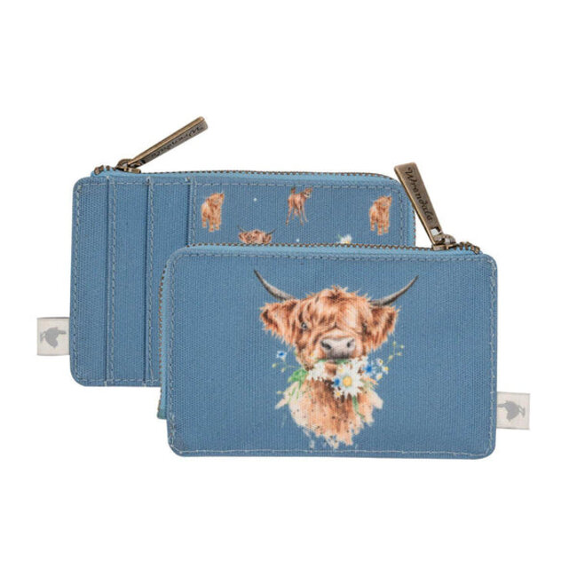 Wrendale Card Holder/Coin Purse - Cow