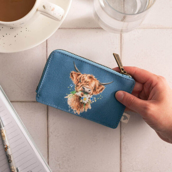 Wrendale Card Holder/Coin Purse - Cow