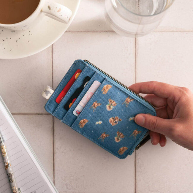 Wrendale Card Holder/Coin Purse - Cow