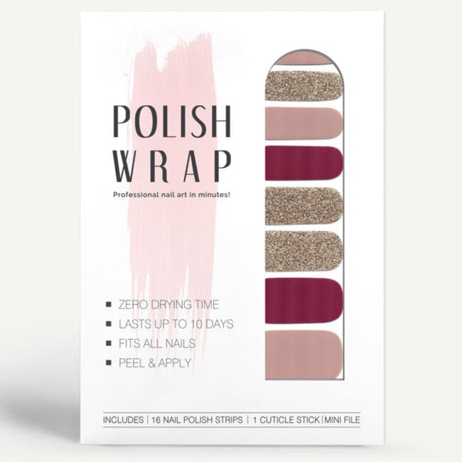 Polish Wrap Nail Polish Strips - Vegas Night