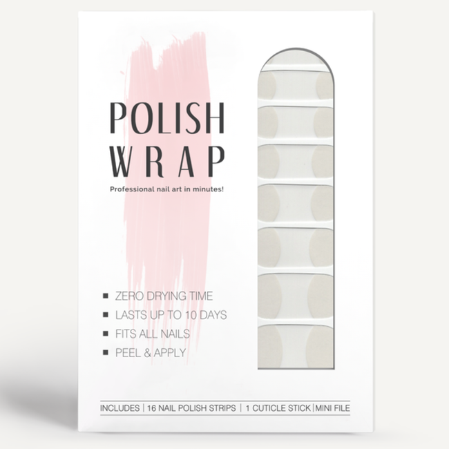 Polish Wrap Nail Stickers - French Tip