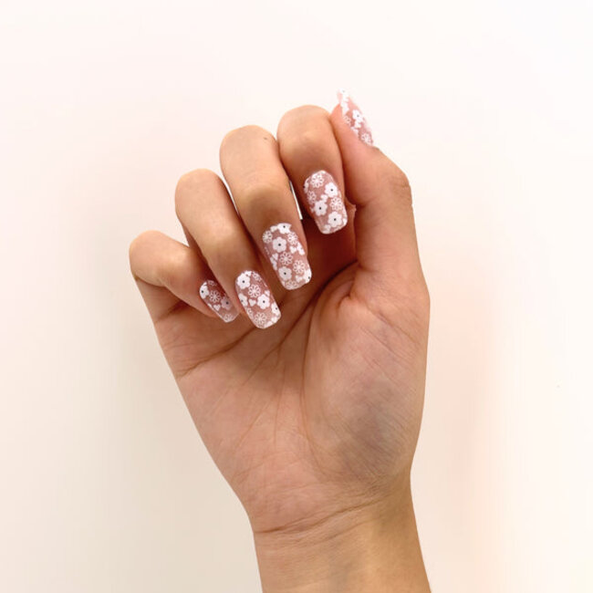 Polish Wrap Nail Polish Strips - Daisy Lace