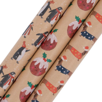 Roll Wrap Collection 3M Kraft Fun