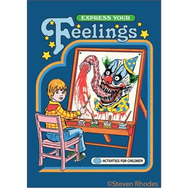 Ephemera Magnet - Express Your Feelings