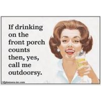 Ephemera Magnet - Call me Outdoorsy.