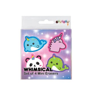 Whimsical Mini Erasers