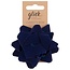 Gift Bow Velvet Navy