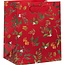 Bag Mini Merry Christmas Foliage Red