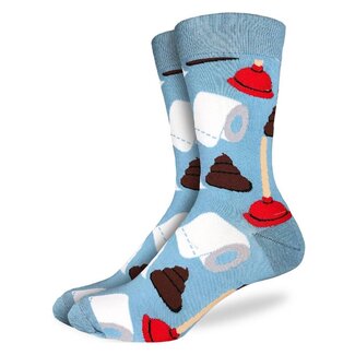 Men's Socks - Poop & Plungers