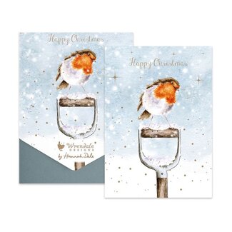 Wrendale Notecard Pack - A Little Red Robin