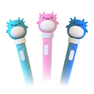 Axolotl Spinning Led Light Up Pens (more colours)