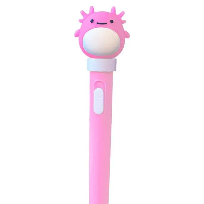 Axolotl Spinning Led Light Up Pens (more colours)