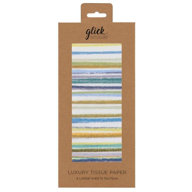 Tissue Stephanie Dyment Blue Stripe