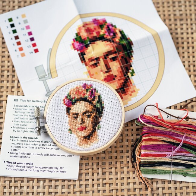 Frida Cross Stitch Kit