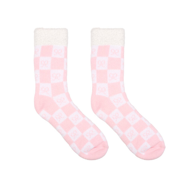 Warm Plush Socks - Bow