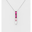 Sterling Sterling Austrian Crystal Necklace (more colours)