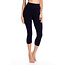 Bamboo High Band CAPRI Leggings - Plus Size - Navy