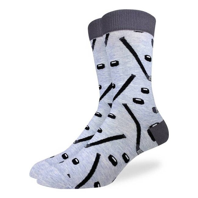 Men's Socks - Hockey Sticks and Pucks