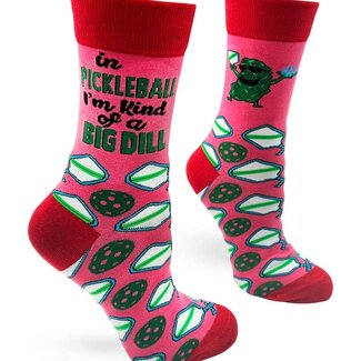 In Pickleball I'm Kind of A Big Dill - Women's Crew Socks