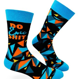 Do Epic Shit - Men's Novelty Crew Socks