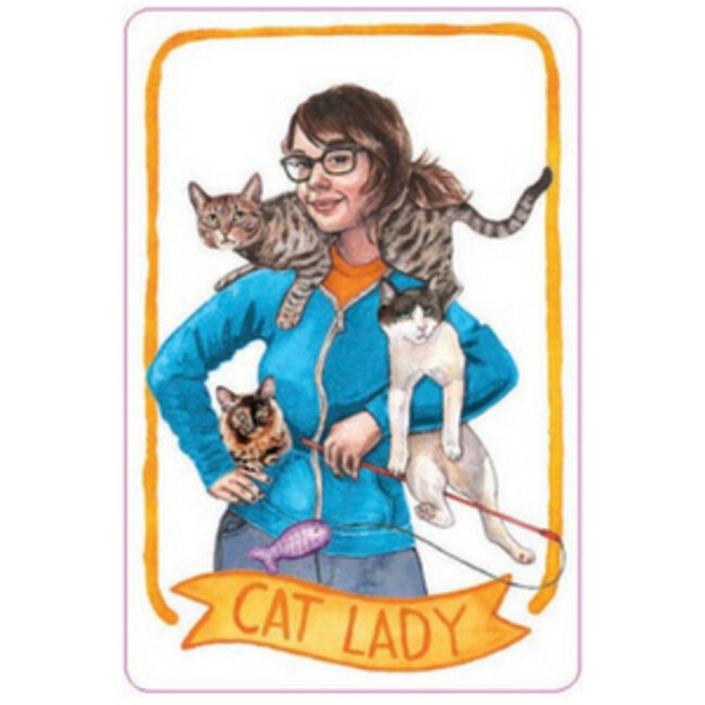 Cat Lady Old Maid