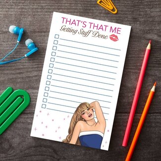 Notepad: Sabrina Getting Stuff Done