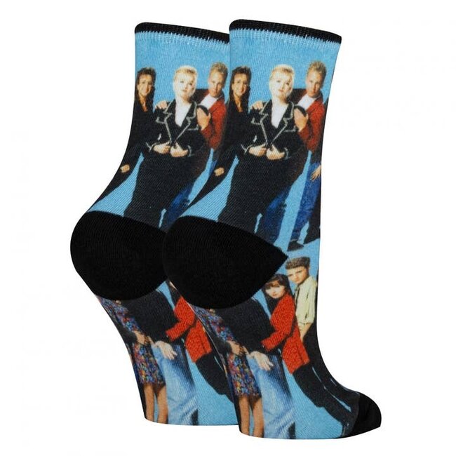 90210 | Women's Cotton Crew Funny Socks