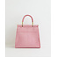 Fable England Morning Song Bird Embroidered Mini Pink Tote