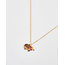Fable England Cozy Hedgehog Charm Necklace